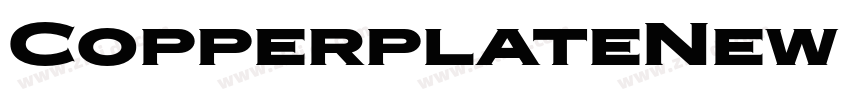 CopperplateNew Regu字体转换